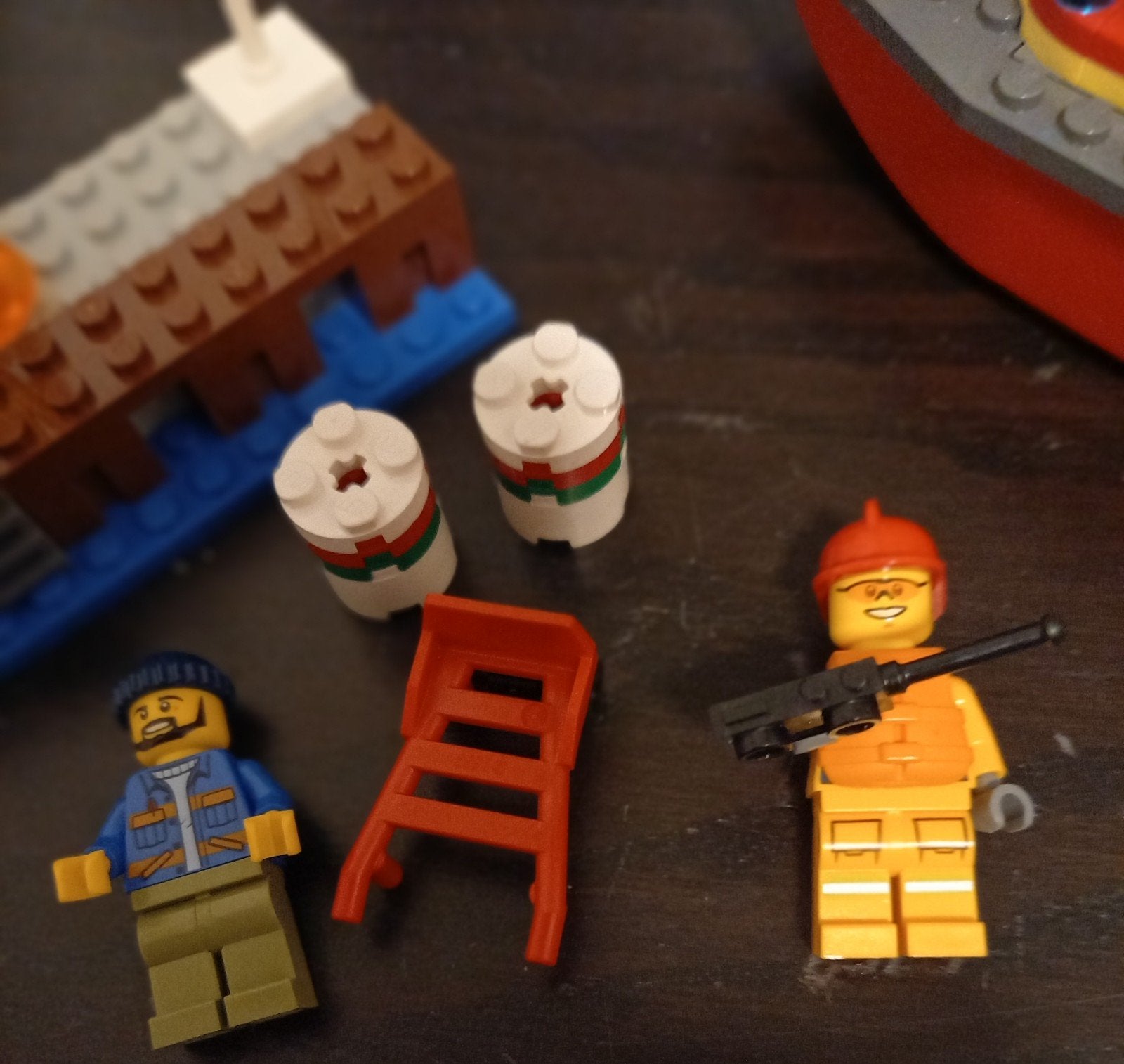 Lego City 60213 Brandweerboot - Compleet (zonder boekje), Kinderen en Baby's, Speelgoed | Duplo en Lego, City, Lego, Ophalen of Verzenden