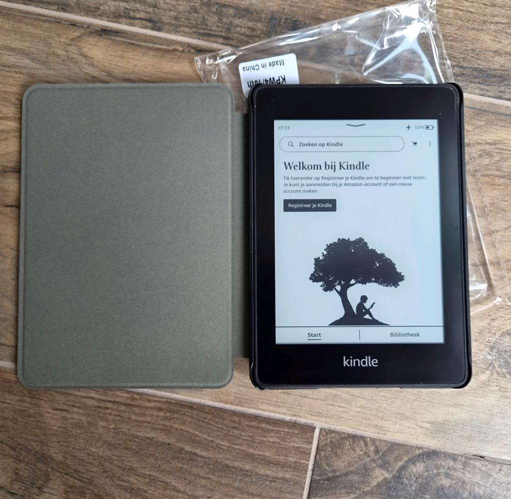 Zgan Kindle Paperwhite 10th generation + nieuwe sleepcover, Computers en Software, E-readers, Wi-Fi, Amazon Europe core sarl.