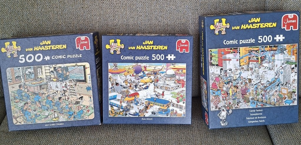 Jan van Halsteren puzzels nieuw per stuk 8.00, Ophalen of Verzenden, 500 t/m 1500 stukjes, Nieuw, Legpuzzel