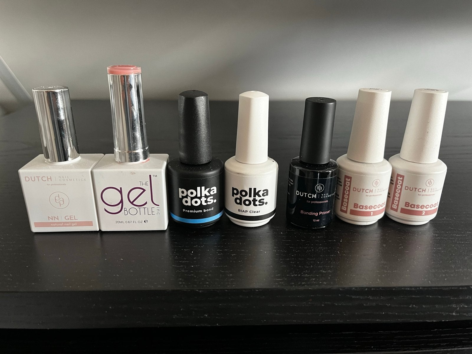 Gellak set: The Gel Bottle, Polka Dots, Dutch Cosmetics, Ophalen of Verzenden, Zo goed als nieuw, Overige typen
