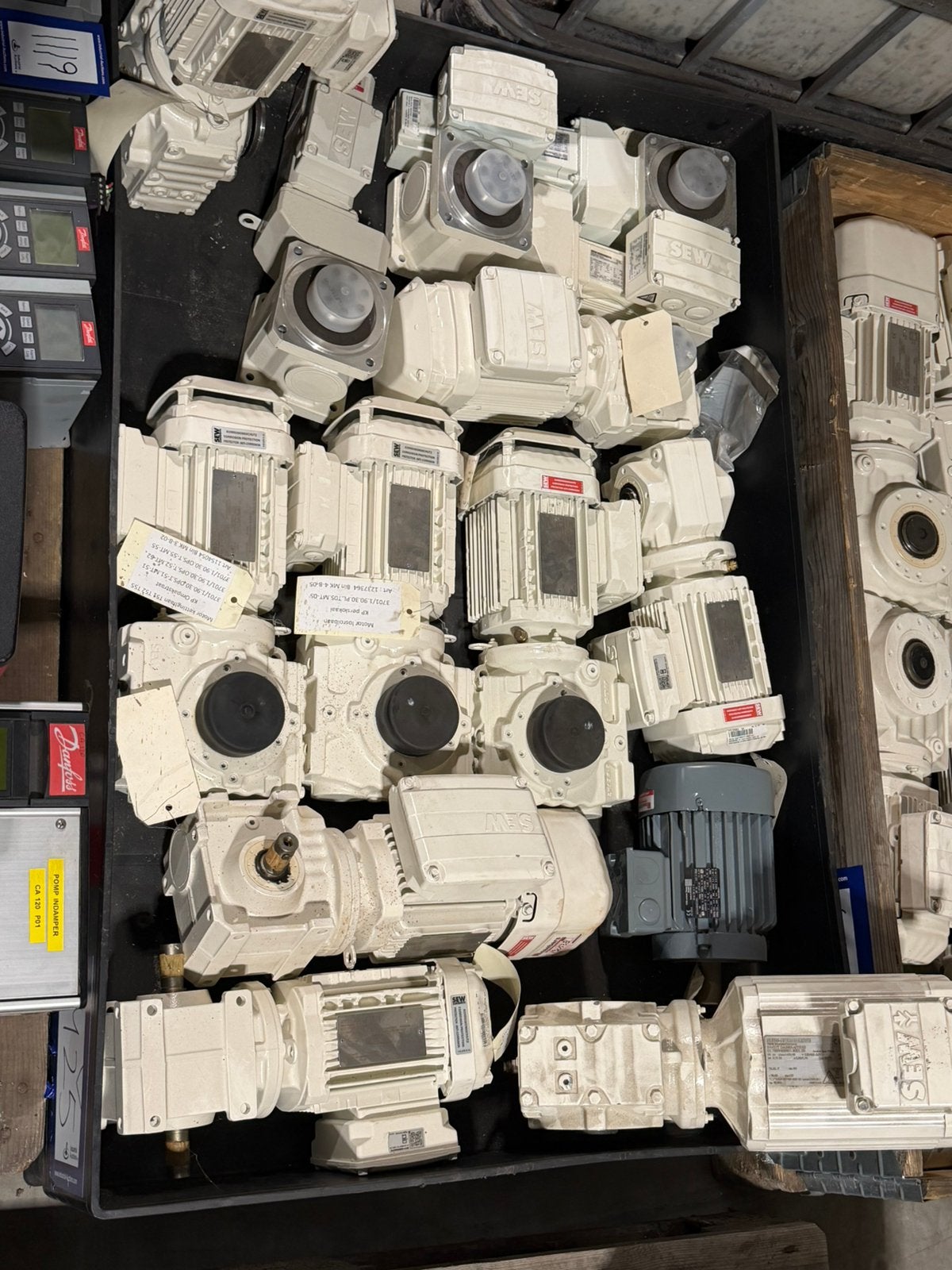 Partij elektromotoren SEW eurodrive 13 stuks servomotor, Ophalen, Nieuw, Overige merken, Overige typen