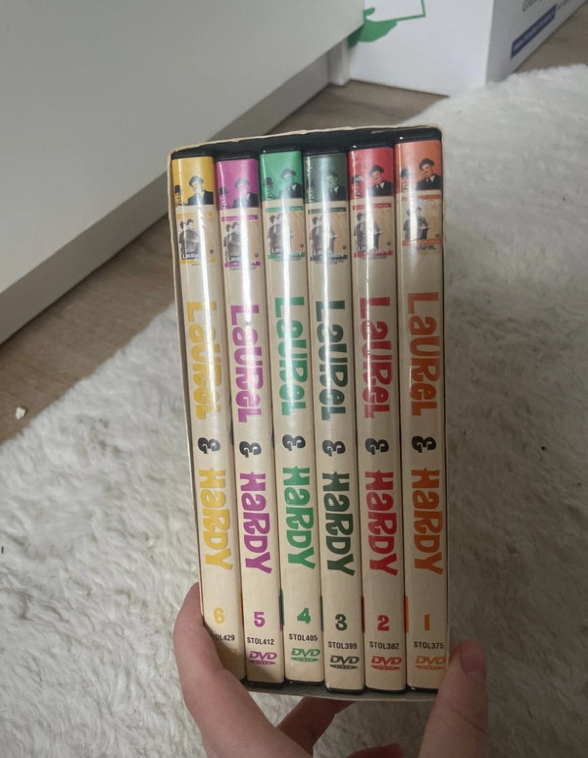 Laurel and hardy dvds, Ophalen of Verzenden, Zo goed als nieuw