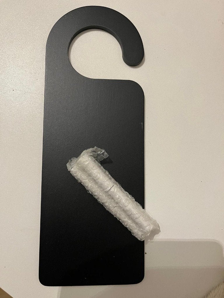 Deurhanger met krijtjes nieuw, Huis en Inrichting, Ophalen, Nieuw, Zwart, Overige typen