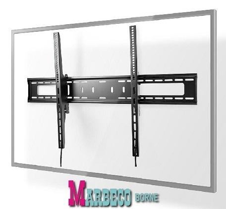Kantelbare TV Muurbeugel, Wandbeugel, 60 - 100" max. 75 kg, Nedis, Nieuw, Info@marbeco.nl, Ophalen of Verzenden
