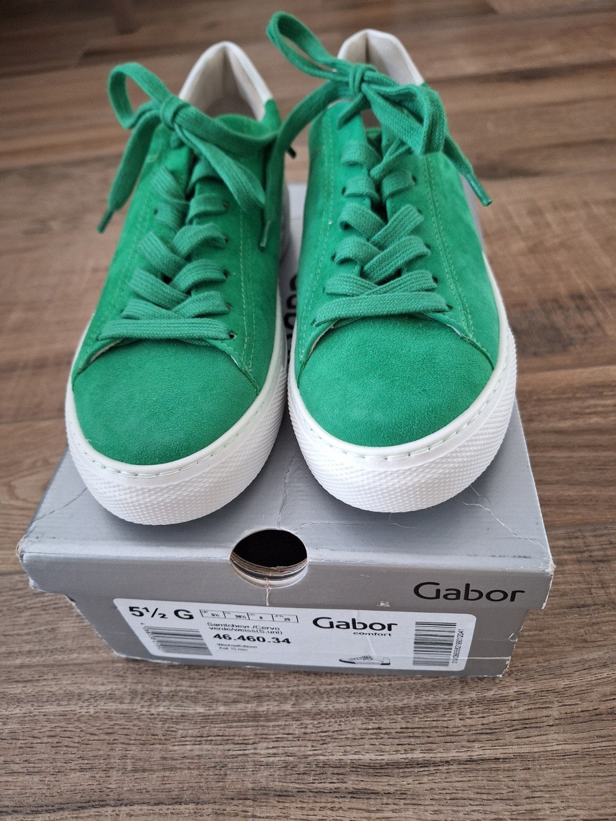 Gabor sneakers groen maat 5,5 (38,5), Kleding | Dames, Gabor, Nieuw, Ophalen of Verzenden, Sneakers of Gympen