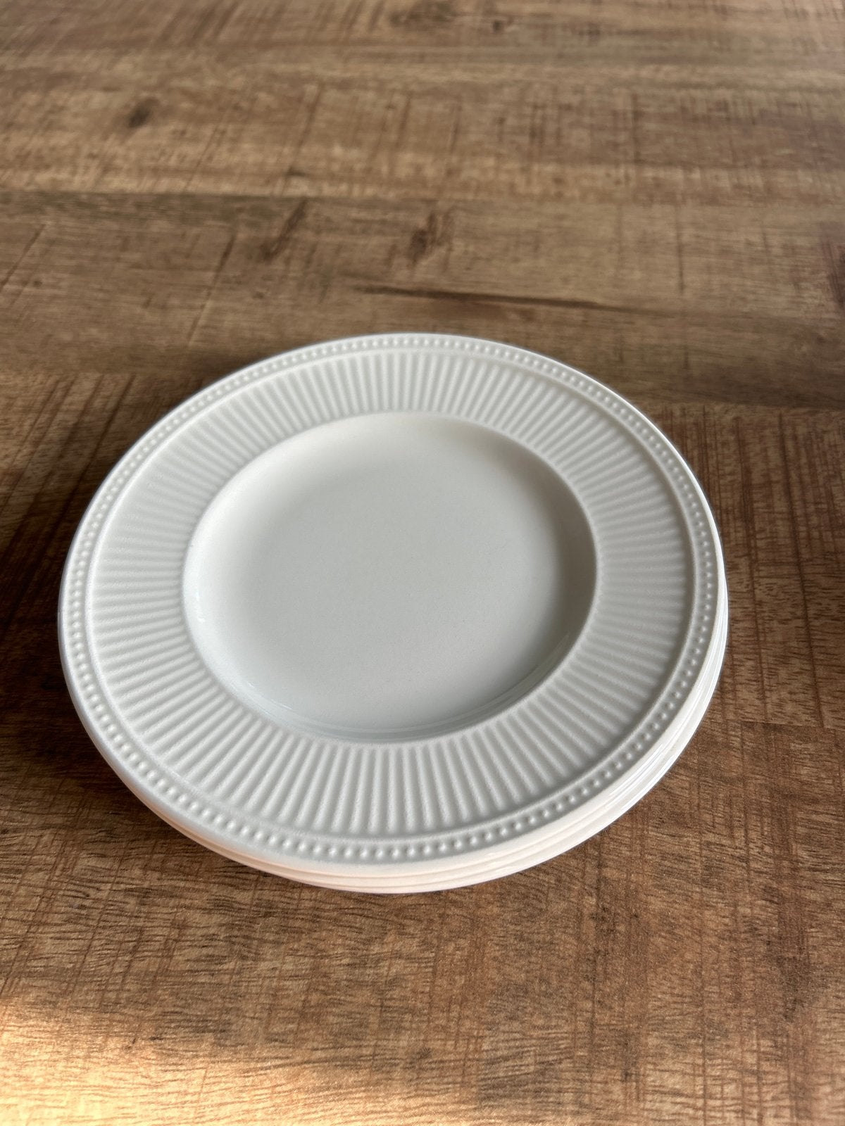 3X Wedgwood Windsor gebaks bordjes, Klassiek, Ophalen of Verzenden, Zo goed als nieuw, Bord(en)