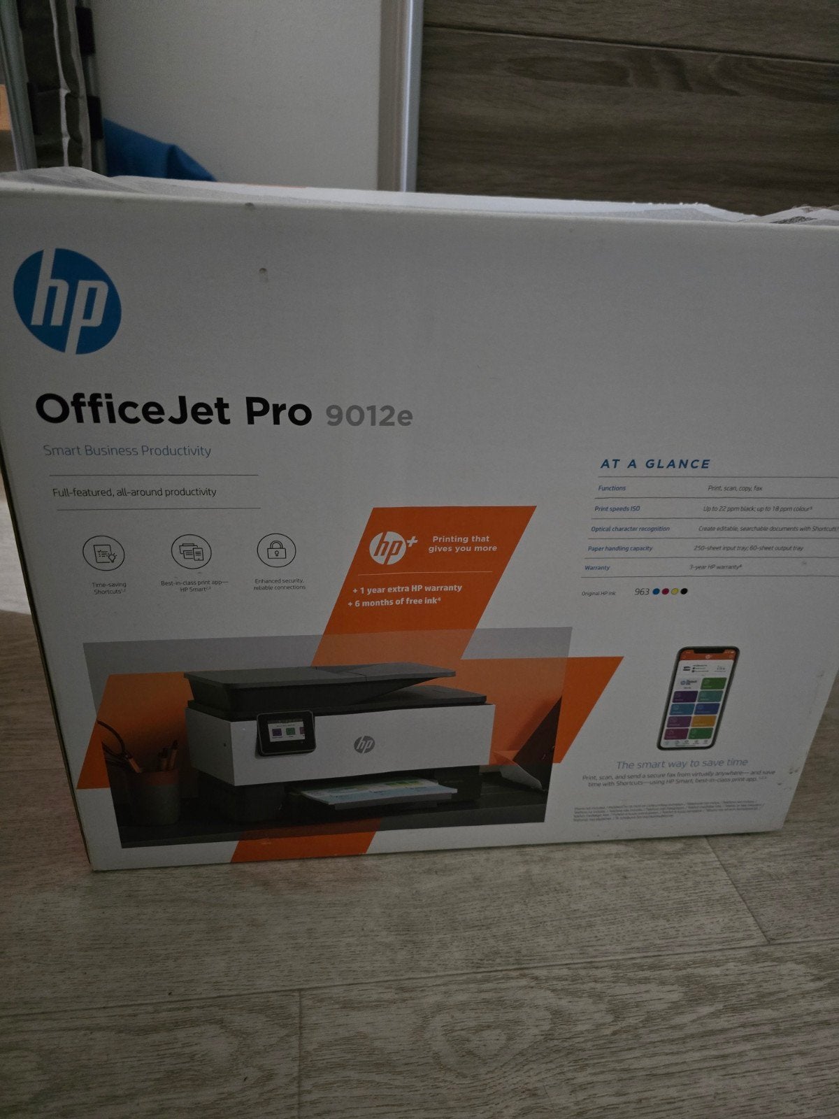 HP OfficeJet Pro 9012e All-in-One Printer, Ophalen, Inkjetprinter, All-in-one, HP