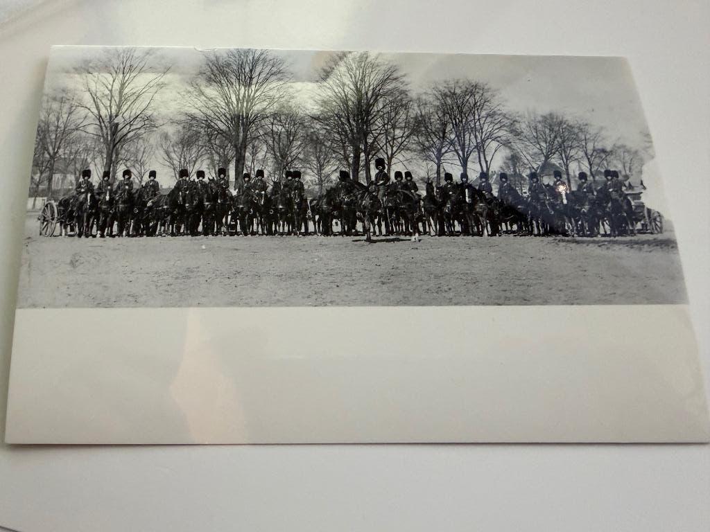 Munitietrein rijdende artillerie Gele Rijders Arnhem, Ophalen of Verzenden, Landmacht, Nederland, Overige typen