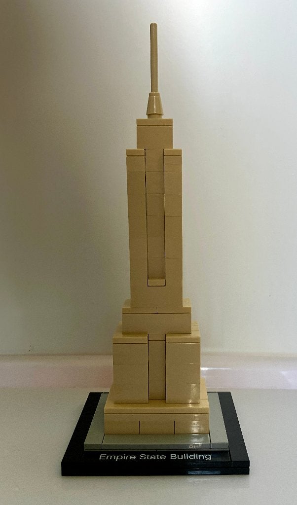 Lego Architecture: 21002 - Empire State Building - Compleet, Gebruikt, Lego, Architecture, Ophalen of Verzenden
