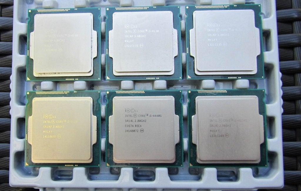 15 stuks Intel Core-i3, Quad Core-i5 en Core-i7 LGA 1150 cpu, Computers en Software, Ophalen of Verzenden, Zo goed als nieuw, LGA 1150