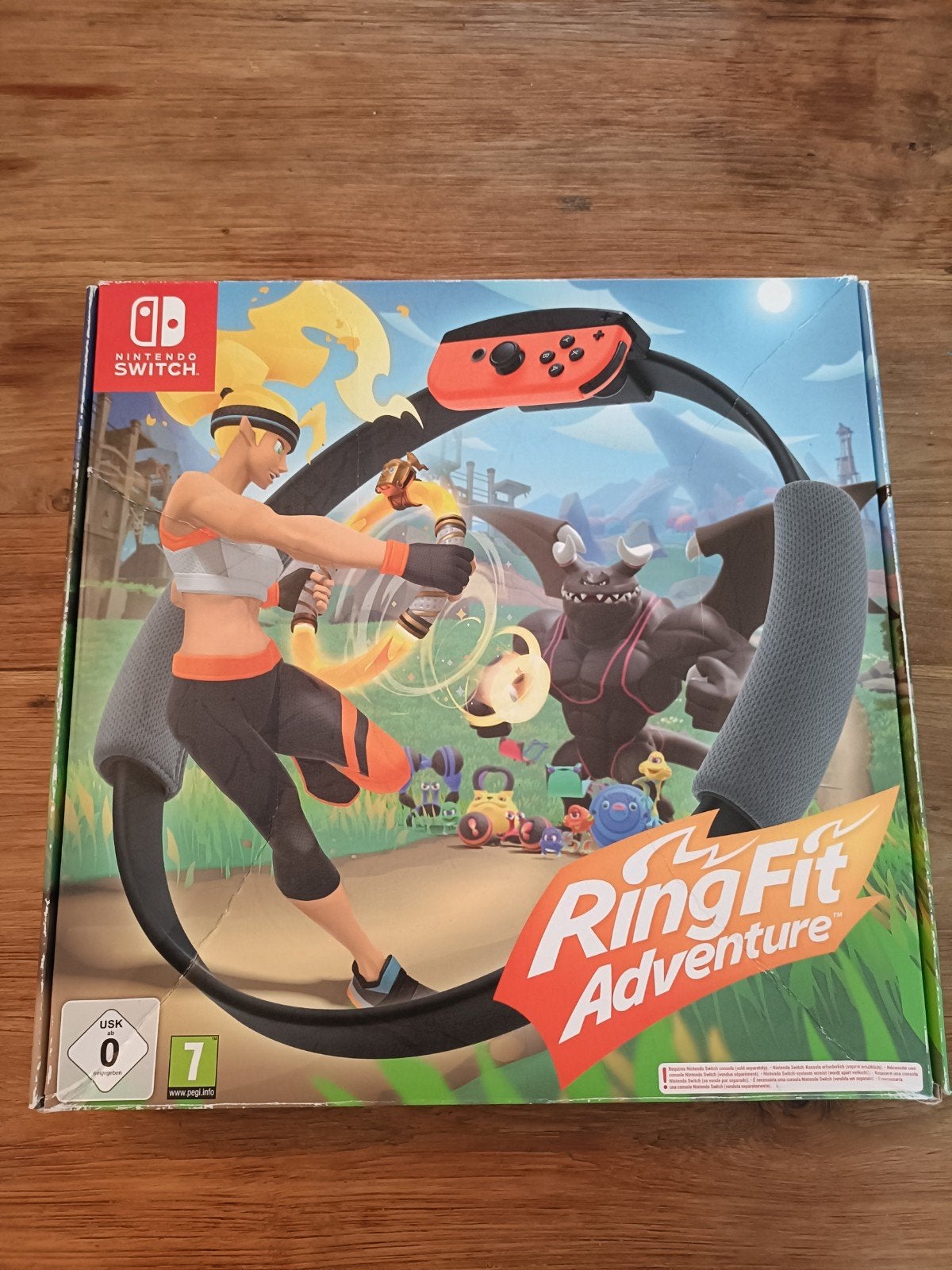 Nintendo Switch - Ring Fit Adventure, Overige genres, 1 speler, Ophalen of Verzenden, Zo goed als nieuw