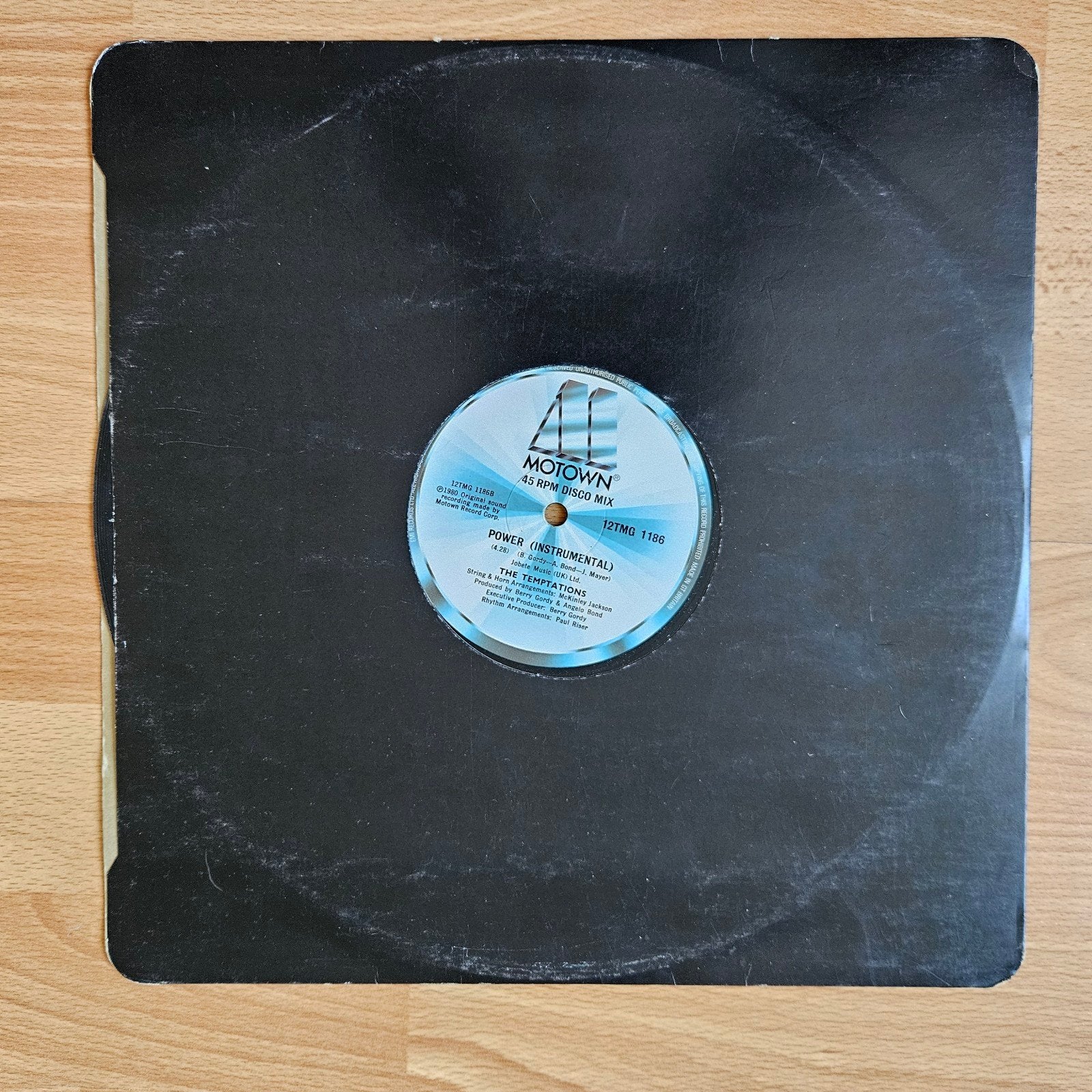 The Temptations – Power - Maxi Single, Cd's en Dvd's, Vinyl Singles, Ophalen of Verzenden, 12 inch