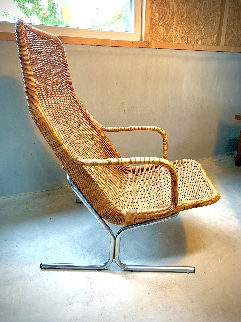 Dirk van Sliedregt 514C fauteuil, Ophalen of Verzenden, Gebruikt, 75 tot 100 cm, 50 tot 75 cm