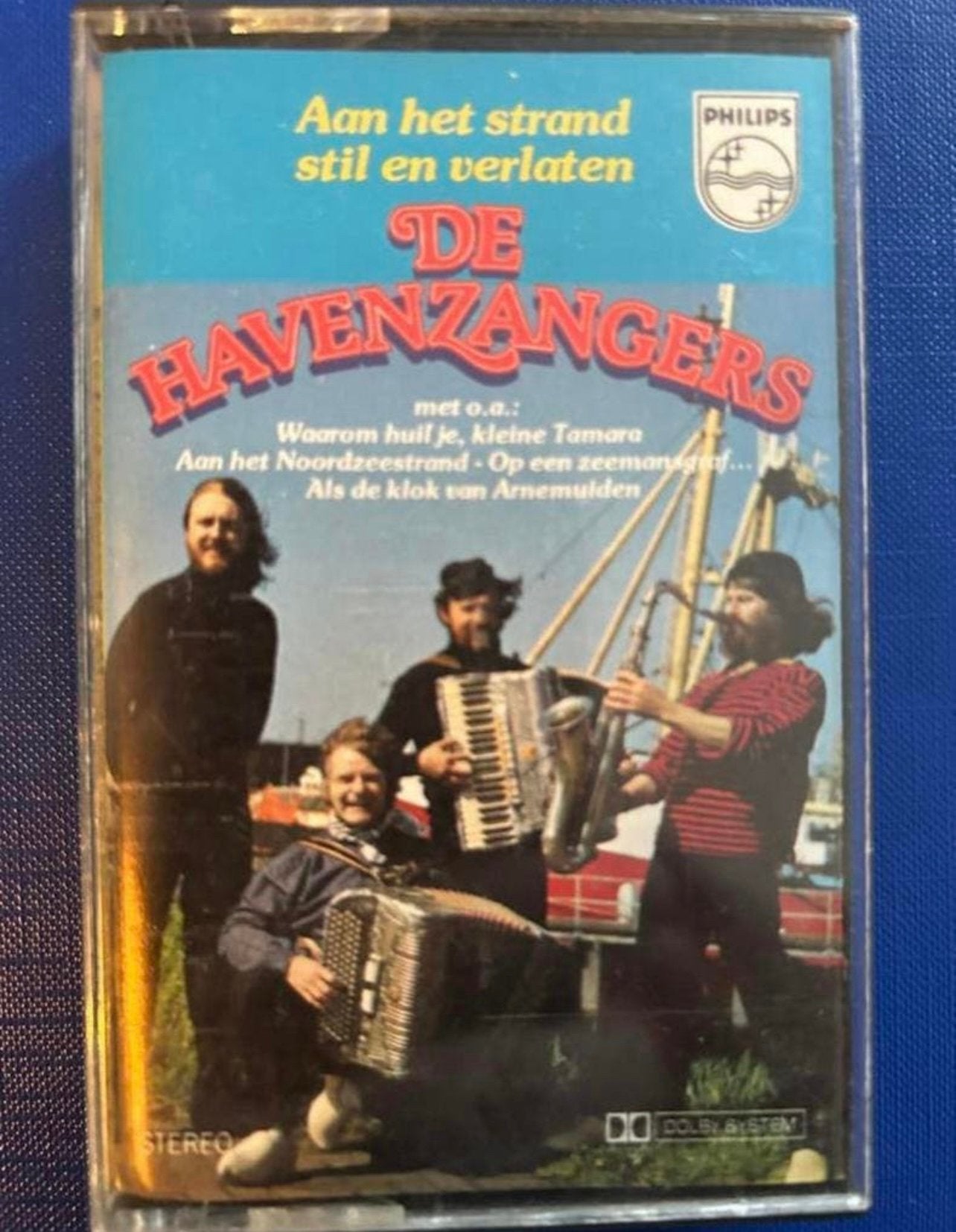 De Havenzangers Aan het strand stil en verlaten Cassette, Cd's en Dvd's, Cassettebandjes, Ophalen of Verzenden, Gebruikt, Nederlandstalig