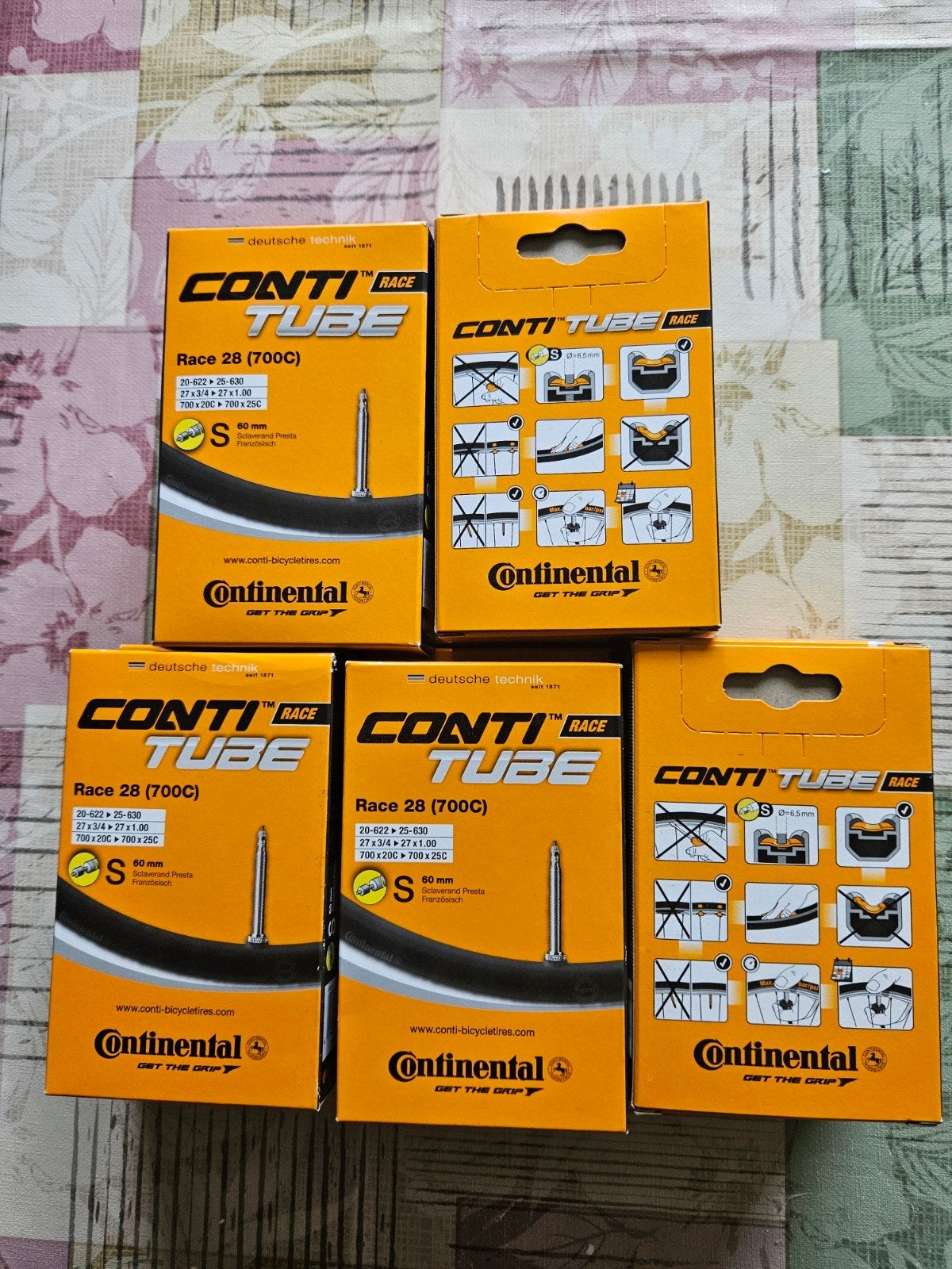 Continental Conti Tube Race 28 (700C) Binnenbanden 10 stuks, Band, Nieuw, Ophalen of Verzenden, Continental