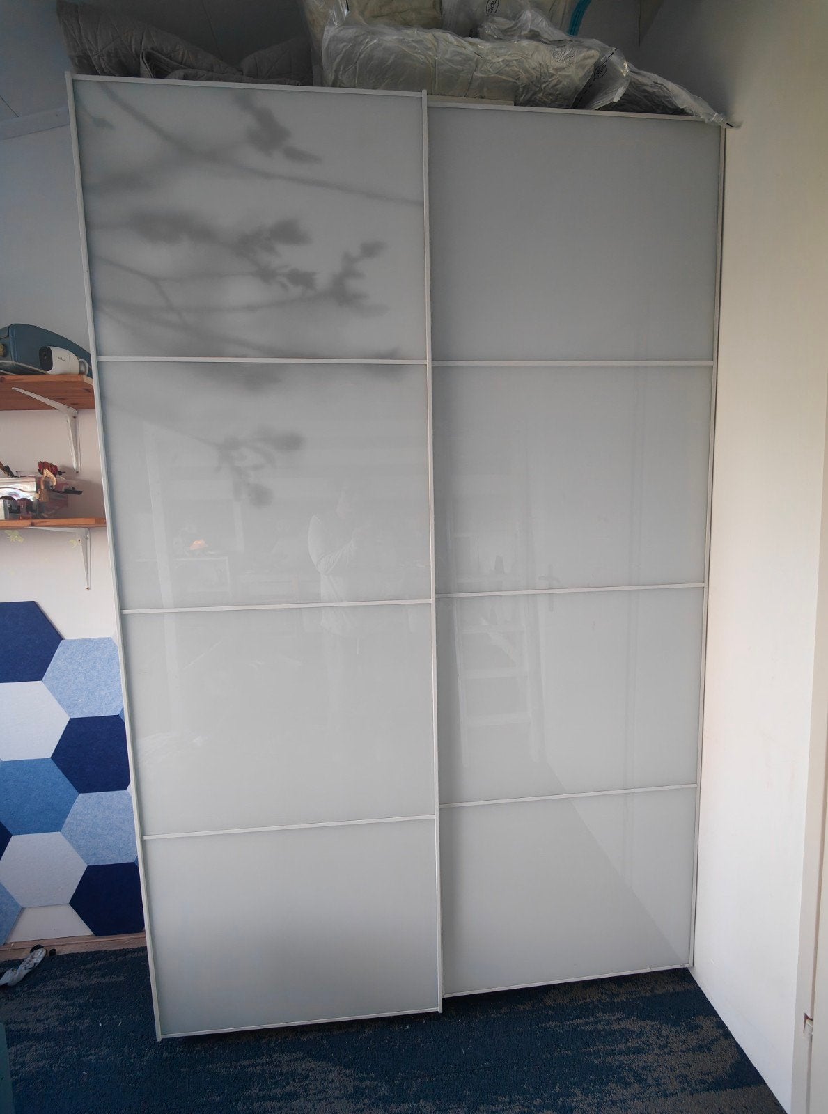 IKEA PAX Schuifdeuren set – 150 x 236 cm – inclusief rails, Ophalen, Gebruikt, 200 cm of meer, 150 tot 200 cm