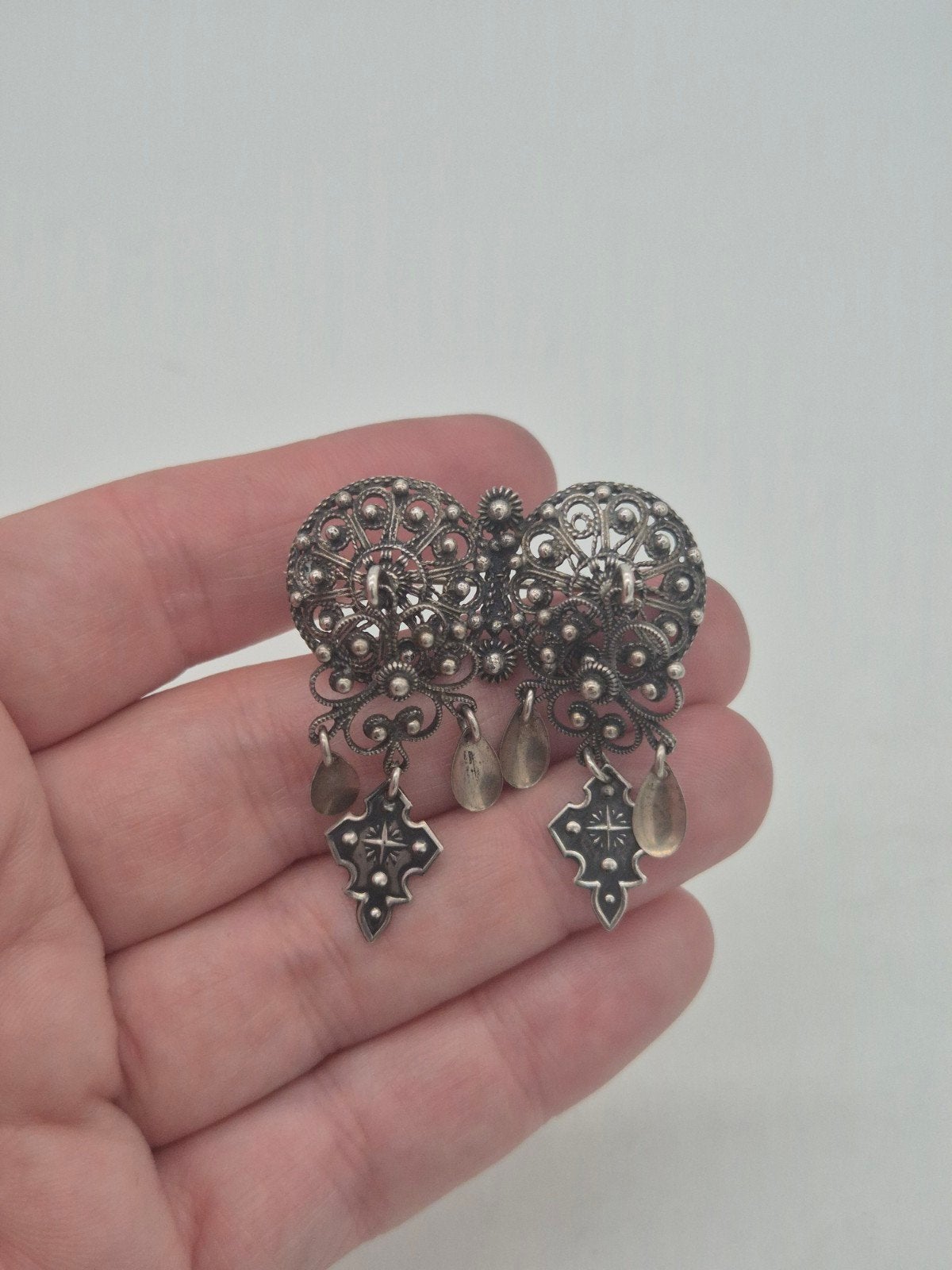 Ottar Hval Noorse Broche - Zilveren Trouwbroche, 4 tot 7 cm, Gebruikt, Verzenden, Zilver