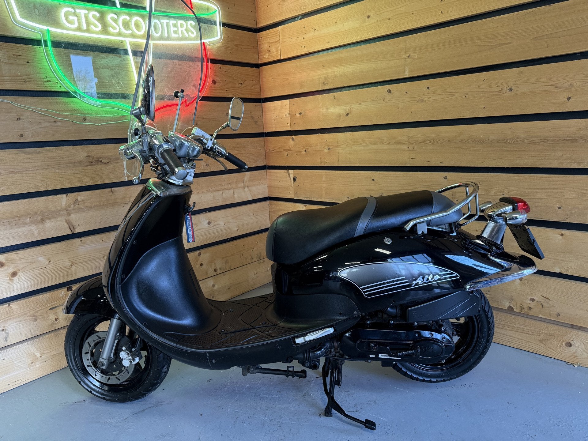 SYM Bromscooter Allo Euro4 (bj 2018), Bruin Scooterservice, Gebruikt, Jos@bruinautoservice.nl, 49 cc