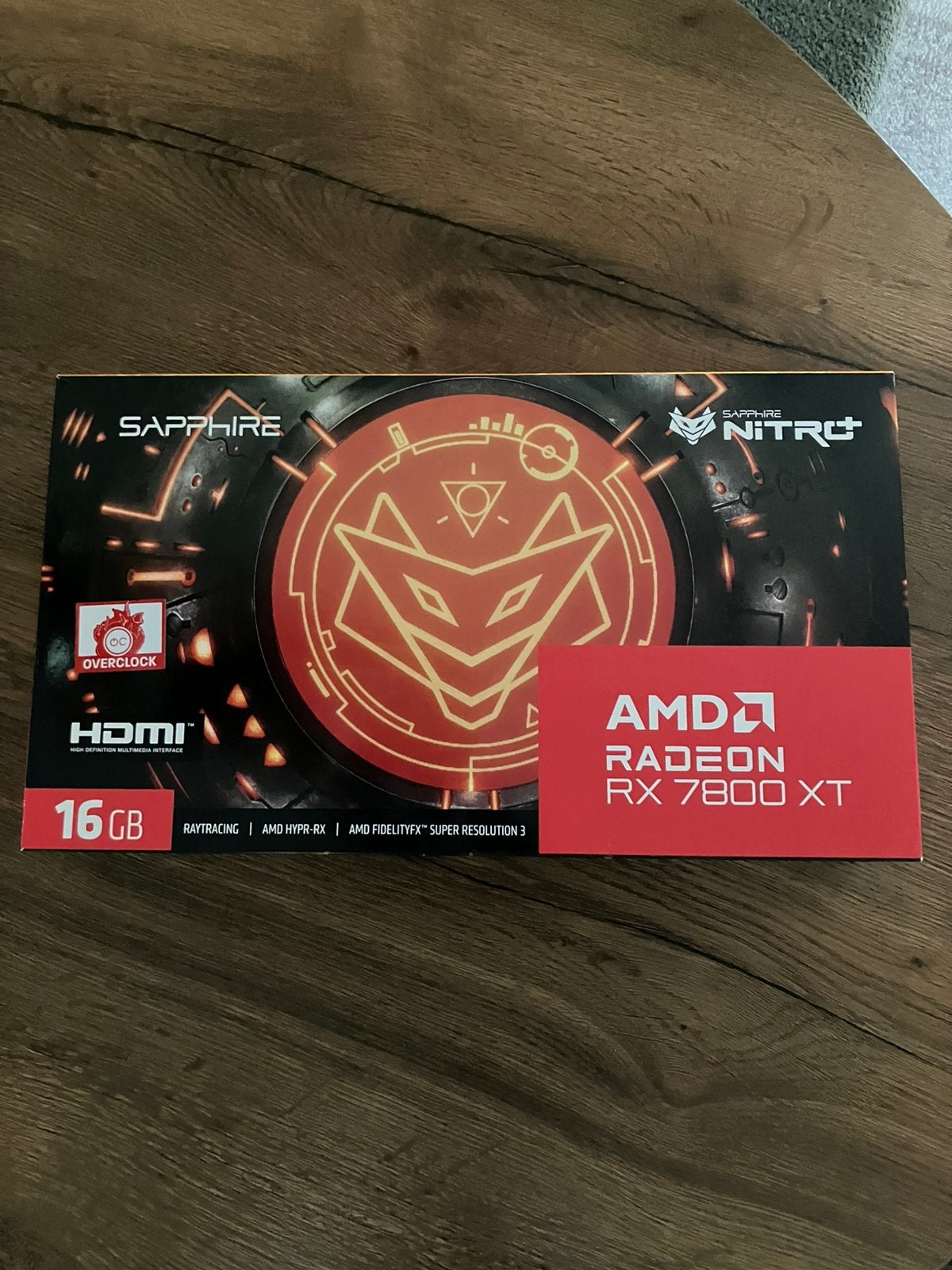 AMD Radeon RX 7800 XT Sapphire NITRO+ videokaart, Computers en Software, Videokaarten, AMD, GDDR6, PCI-Express 4, Ophalen of Verzenden