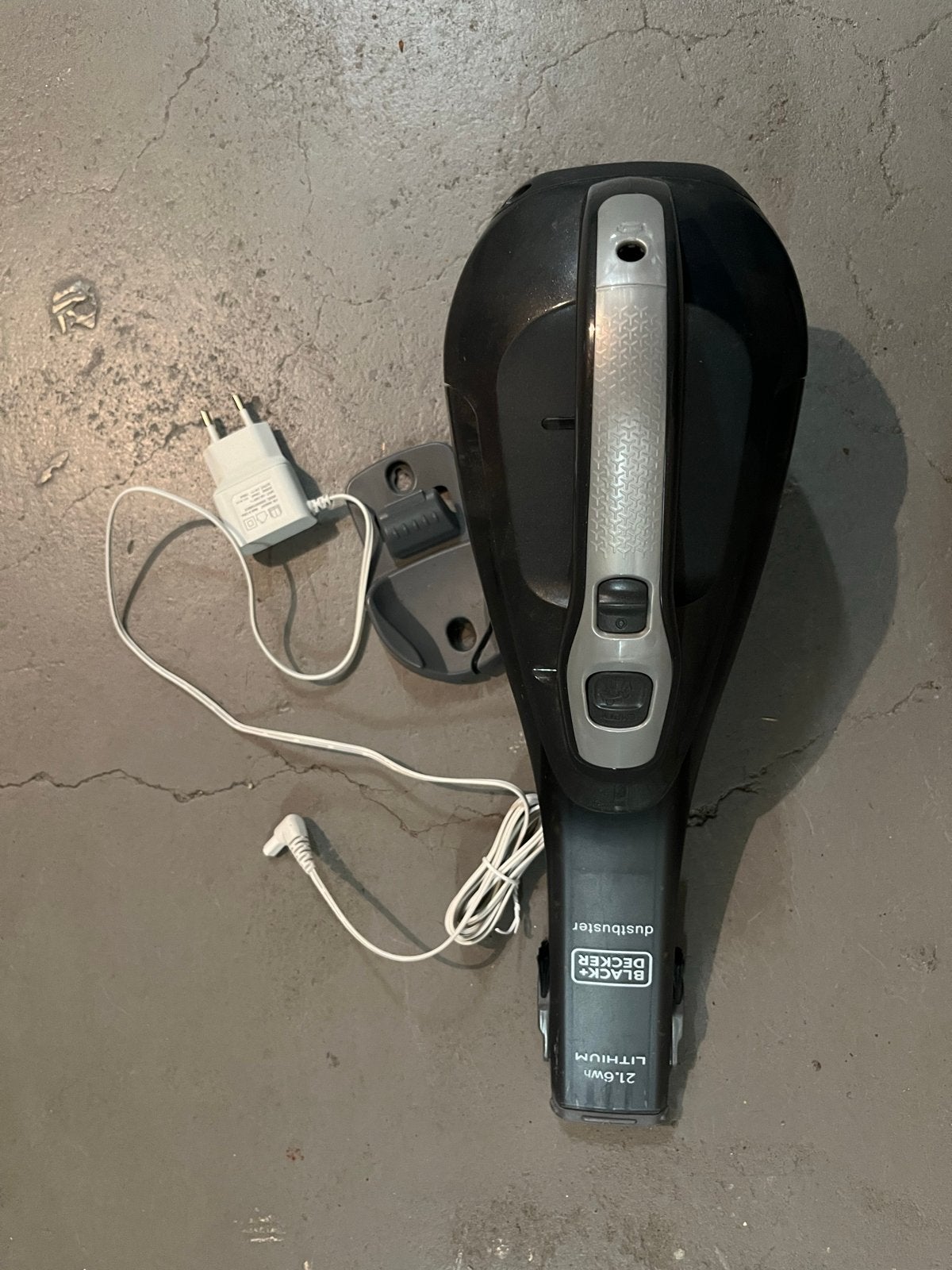 Black+Decker Kruimeldief - Handstofzuiger met Oplader, Overige merken, Gebruikt, Kruimeldief, Draadloos