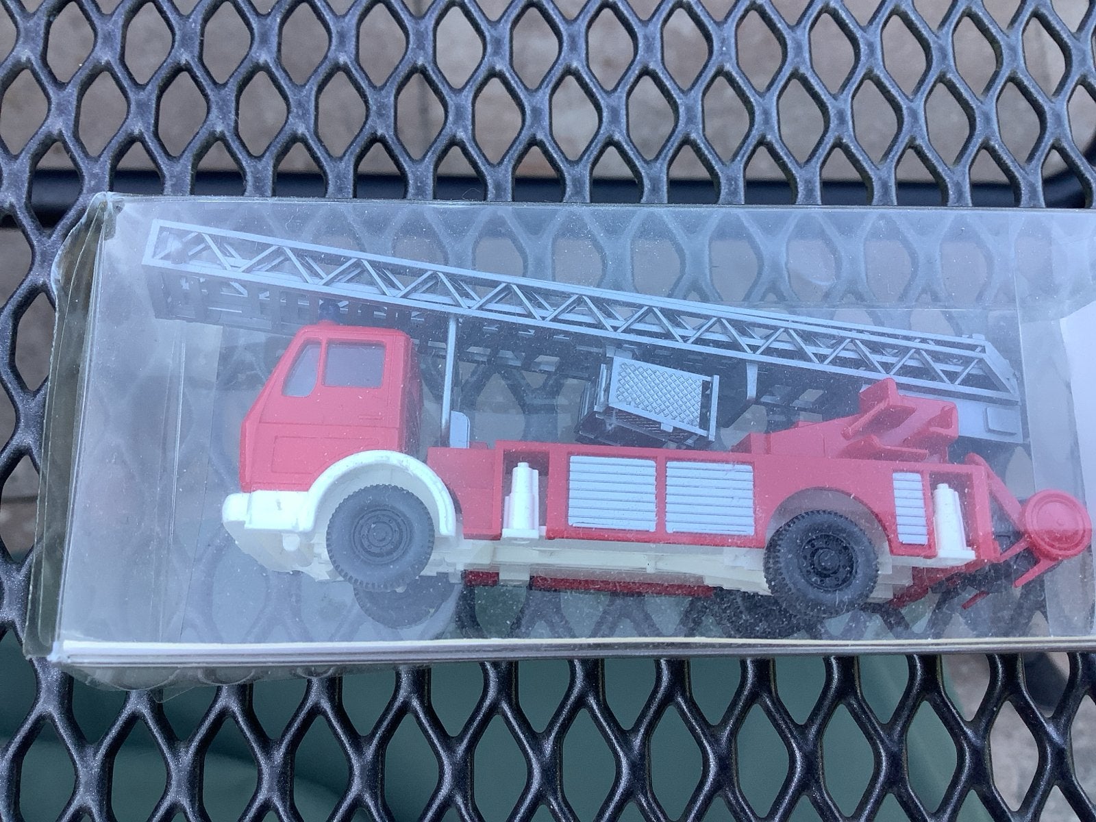 Wiking Duitse brandweer/ladderwagen 1:87, Ophalen of Verzenden, Nieuw, Bus of Vrachtwagen, Wiking
