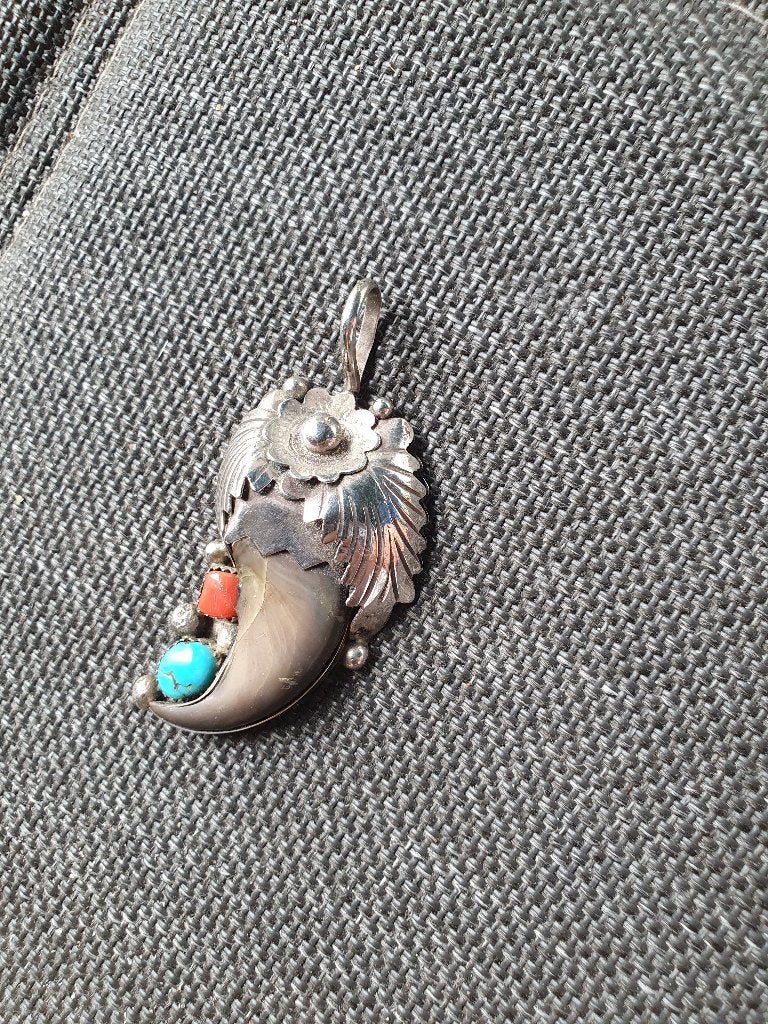 Zilverhanger  Sterling, Verzenden, Zo goed als nieuw, Met edelsteen, Zilver