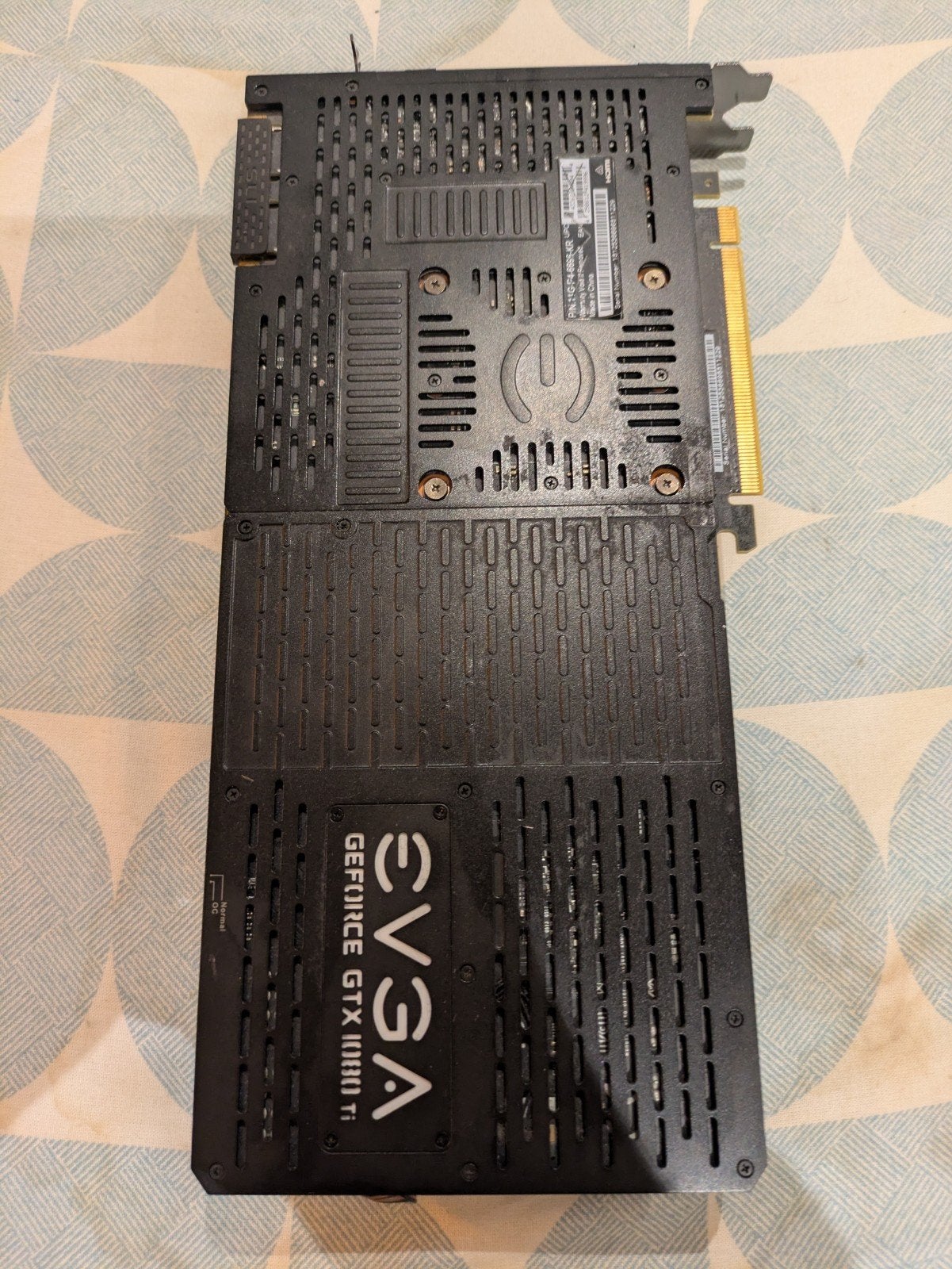 EVGA GeForce GTX 1080 Ti SC2 Gaming, Computers en Software, PCI-Express 3, Gebruikt, HDMI, Ophalen of Verzenden
