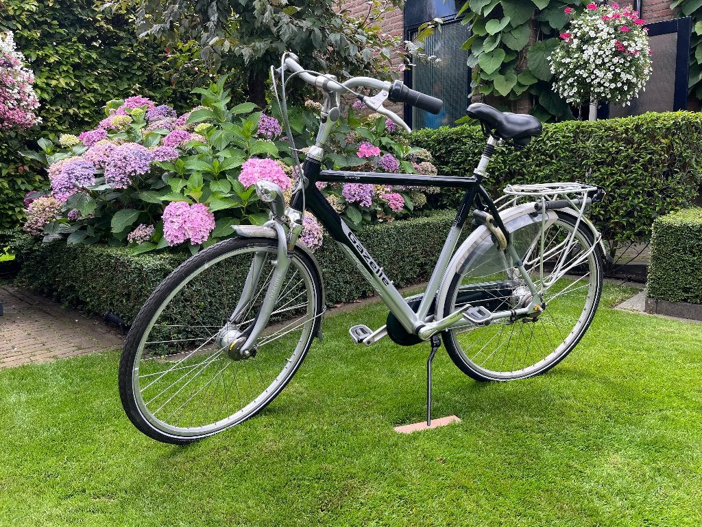 Nette Gazelle 27 inch Orange herenfiets, Ophalen, Gebruikt, Versnellingen, 57 tot 61 cm