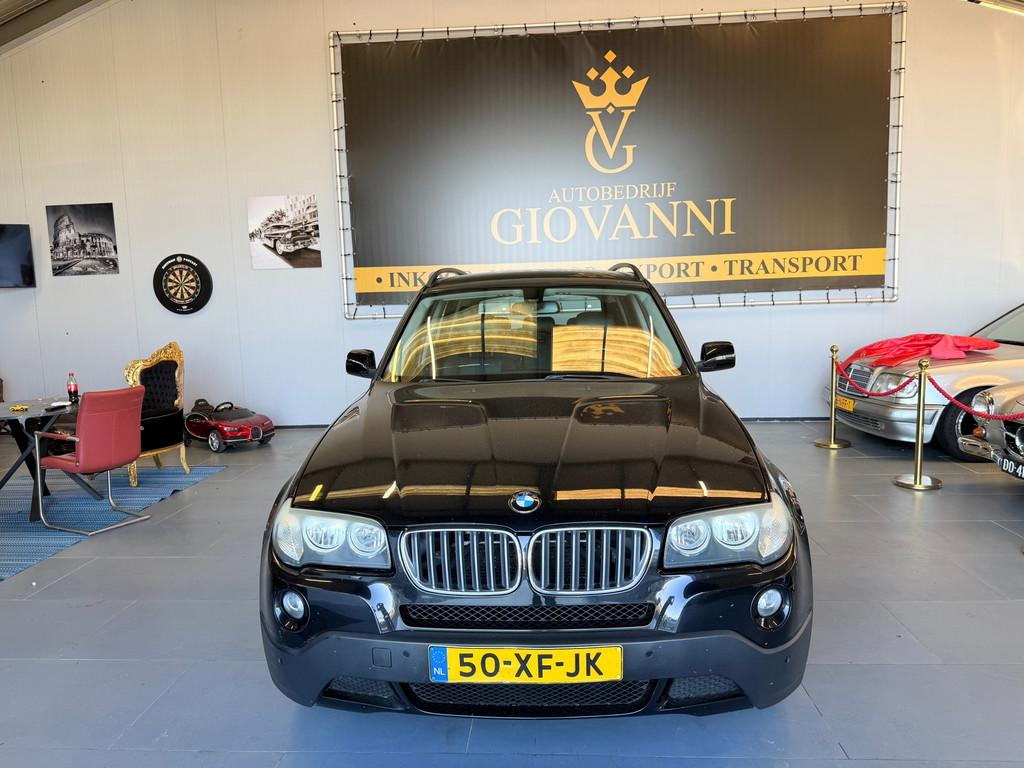 BMW X3 2.0i Executive Anniversary inruil mogelijk, Auto's, BMW, 4 cilinders, 150 pk, Zwart, Bedrijf