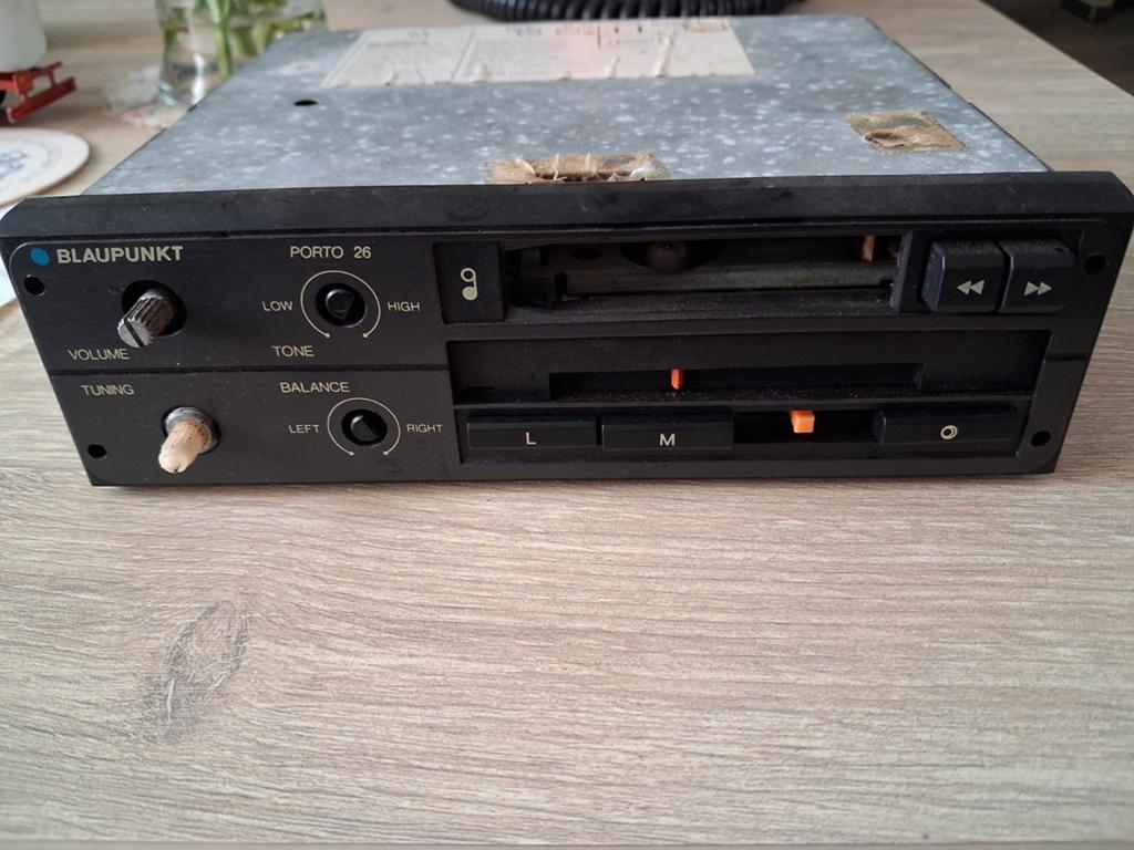 Blaupunkt Porto 26 Autoradio - Vintage Cassette Speler, Ophalen of Verzenden, Gebruikt