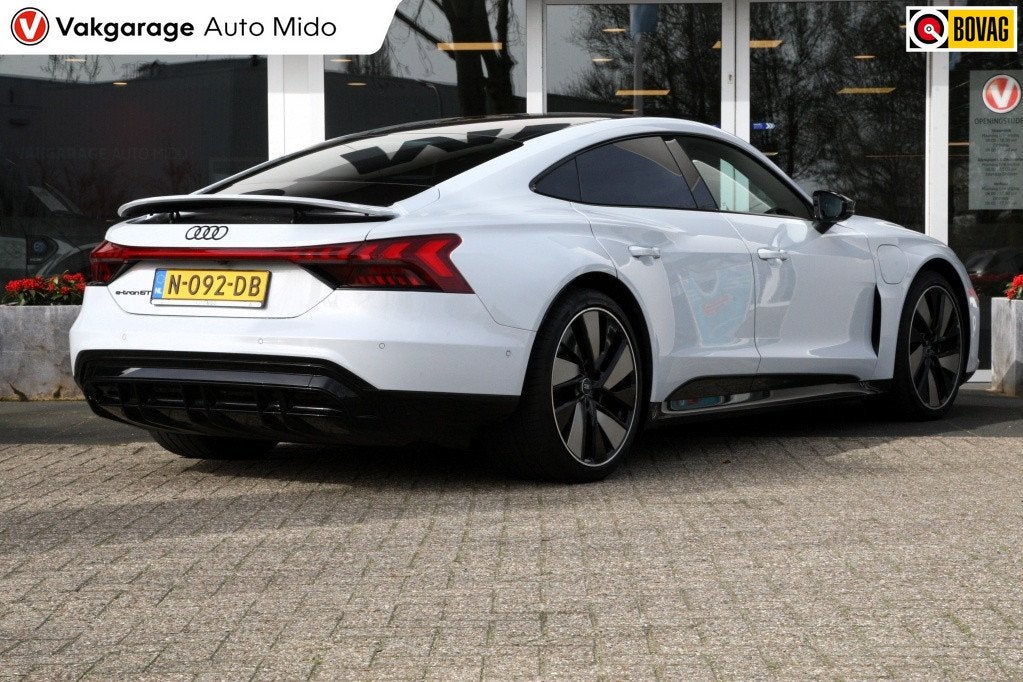 Audi e-tron GT GT edition ZERO Competition 93 kWh | NLD auto, Auto's, Audi, 12 maanden, Gebruikt, Zwart, Leder en Stof