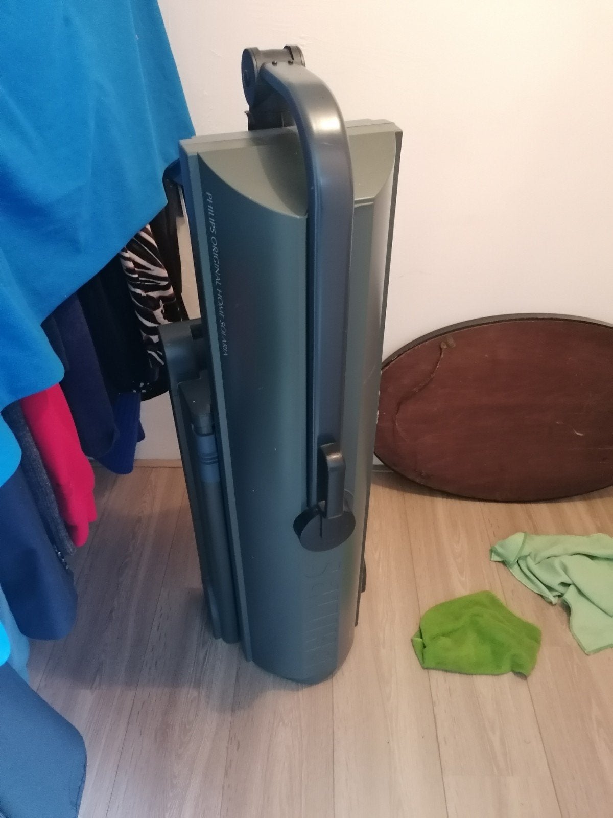 Philips inklapbare zonnebank - Compact en handig, Witgoed en Apparatuur, Zonnebanken en Gezichtsbruiners, Ophalen of Verzenden