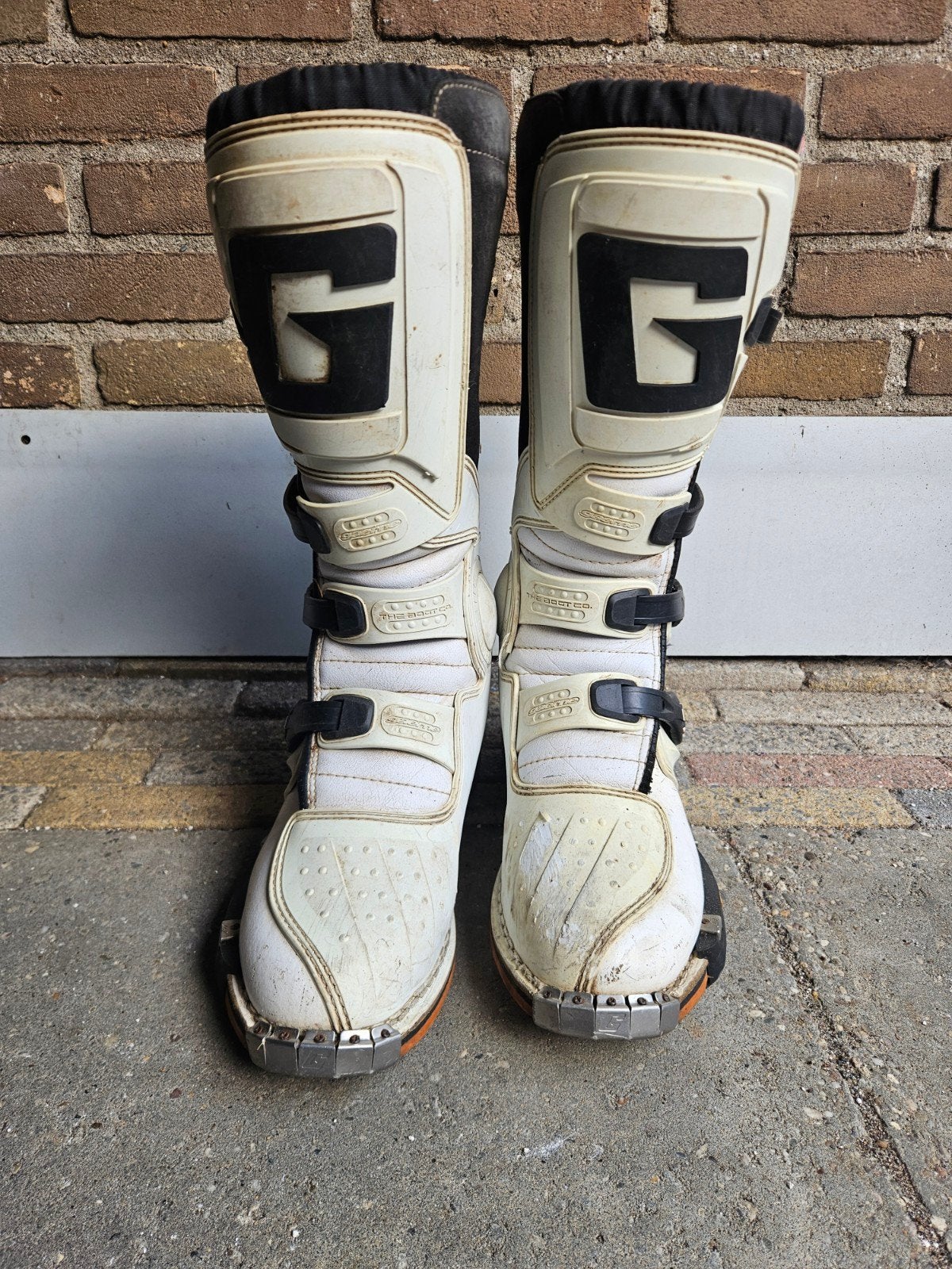 gaerne supermoto maat 45 wit, Motoren, Heren, Ophalen of Verzenden, Gaerne, Laarzen