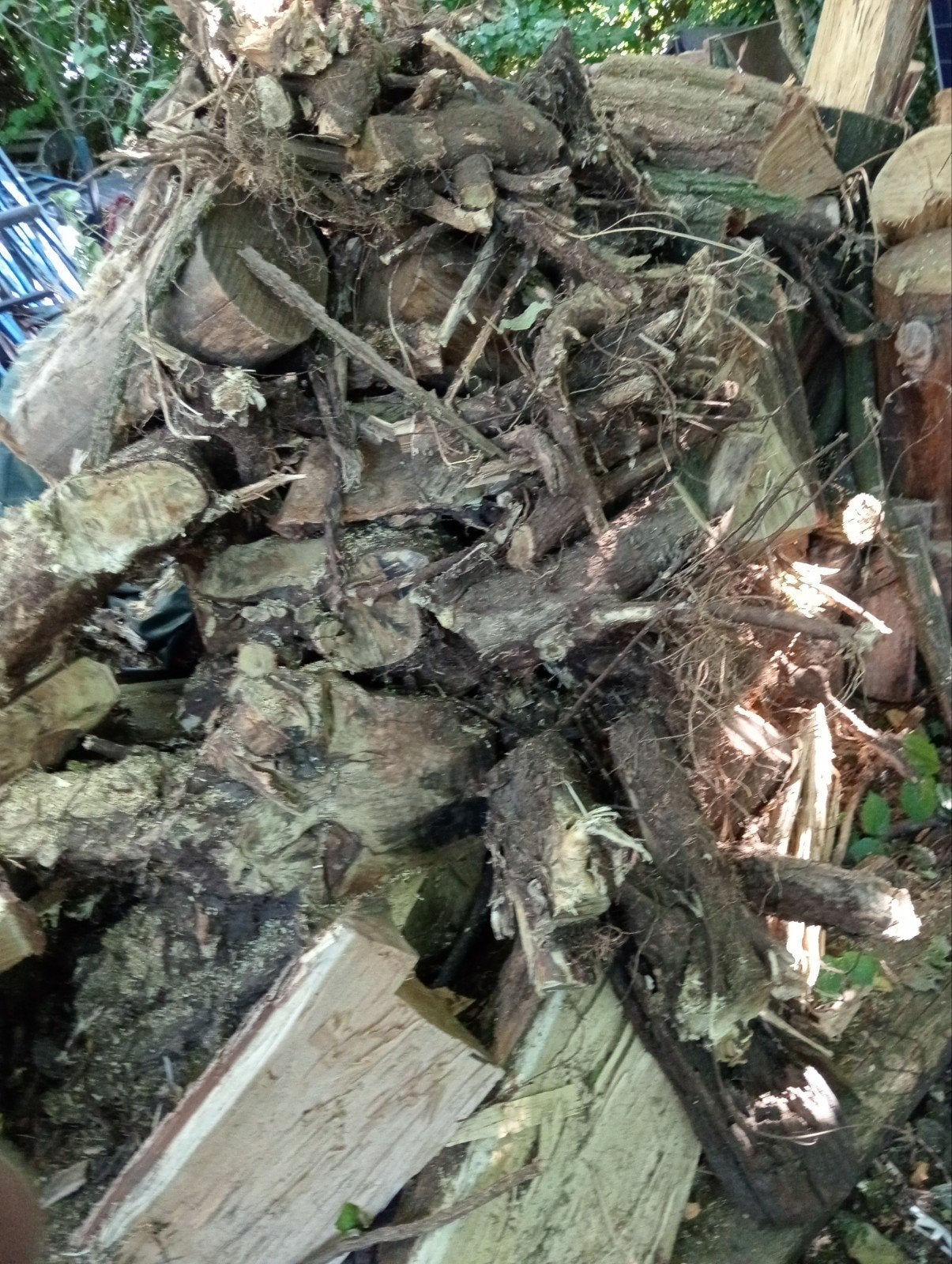 Te koop ca 2 kub open haard hout, Minder dan 3 m³, Verzenden, Essenhout, Blokken
