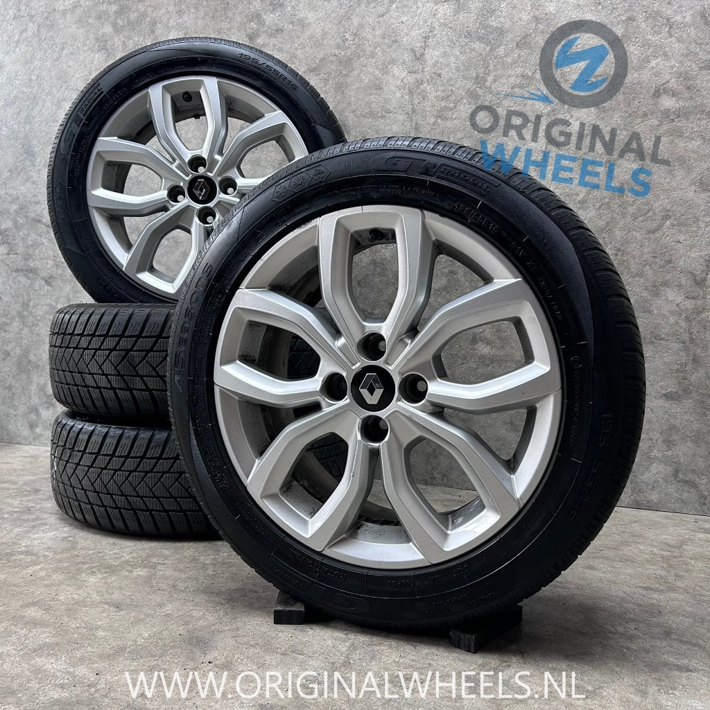16 inch originele velgen + banden Renault Clio 4 403002742R, Auto-onderdelen, Banden en Velgen, Gebruikt, 16 inch, Banden en Velgen