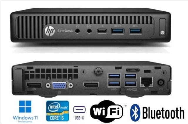 ️ Summer Sale! ️ Refurbished HP EliteDesk 800 G2 Mini, Ophalen, 256 GB, HP, Refurbished