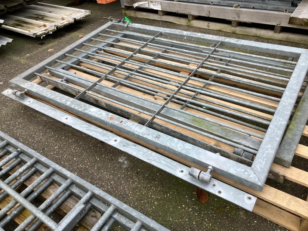 Hek stalen poort gegalvaniseerd ( 355 )