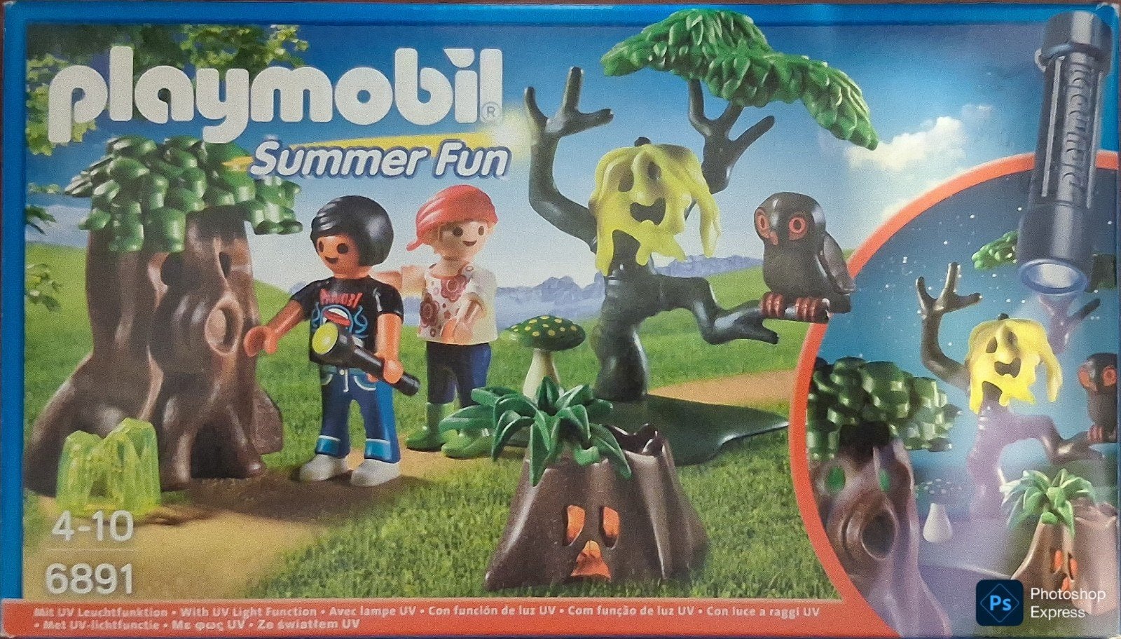 Summer Fun Nachtdropping Met UV-Lamp 6891, Ophalen of Verzenden, Gebruikt, Complete set