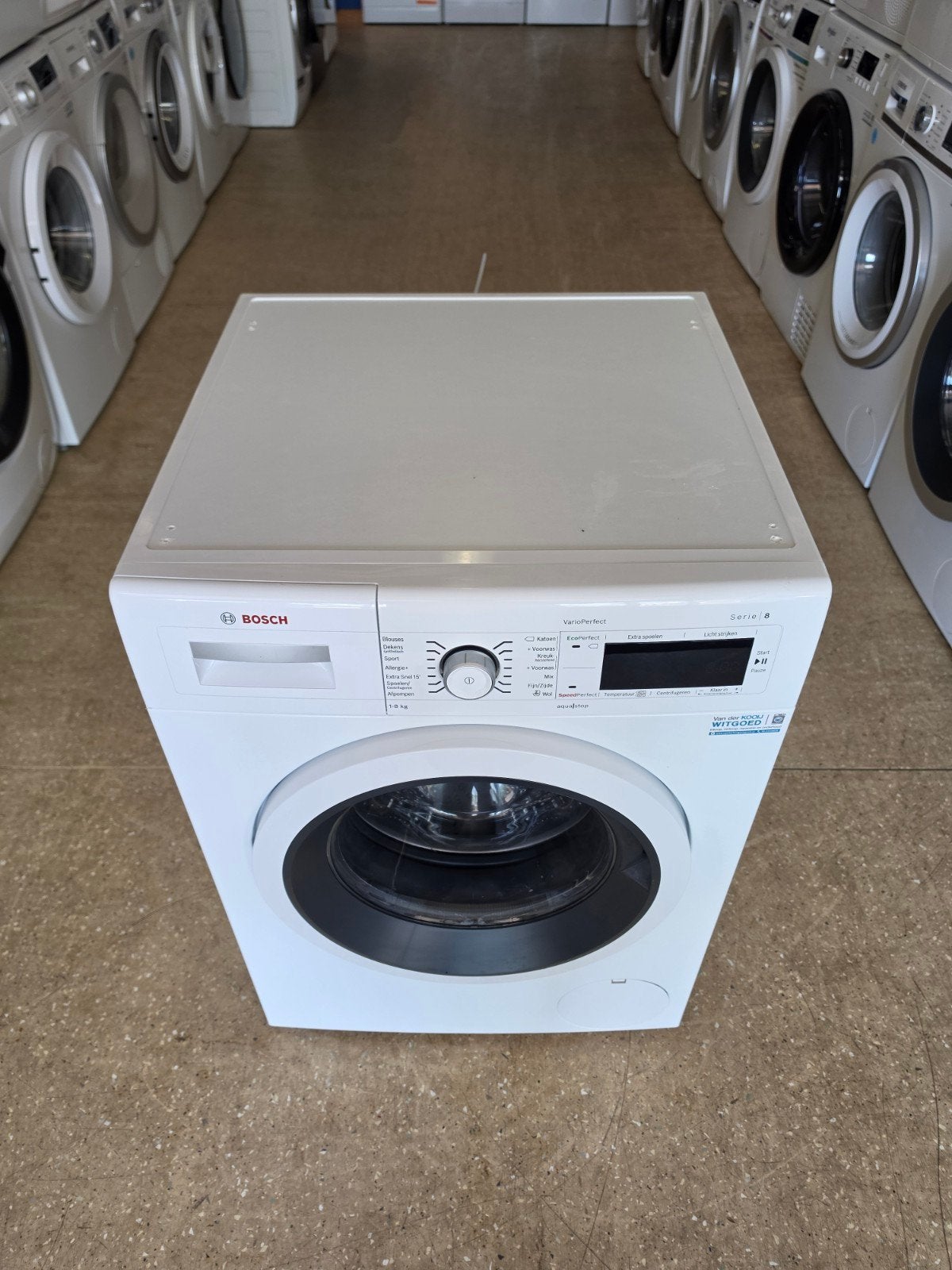 Bosch Serie 8 wasmachine | 1600 toeren | Gratis thuis 🚚✅️, Bosch, Jirnsum, 8 tot 10 kg, Ophalen of Verzenden