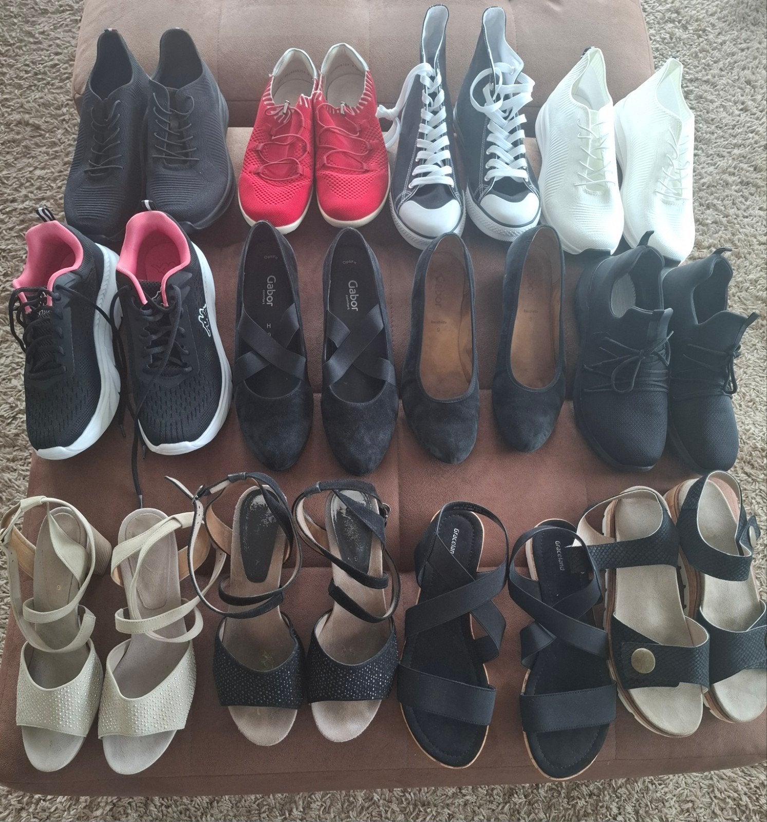Pakket damesschoenen mt 43/44 oa zgan Gabor, Ophalen