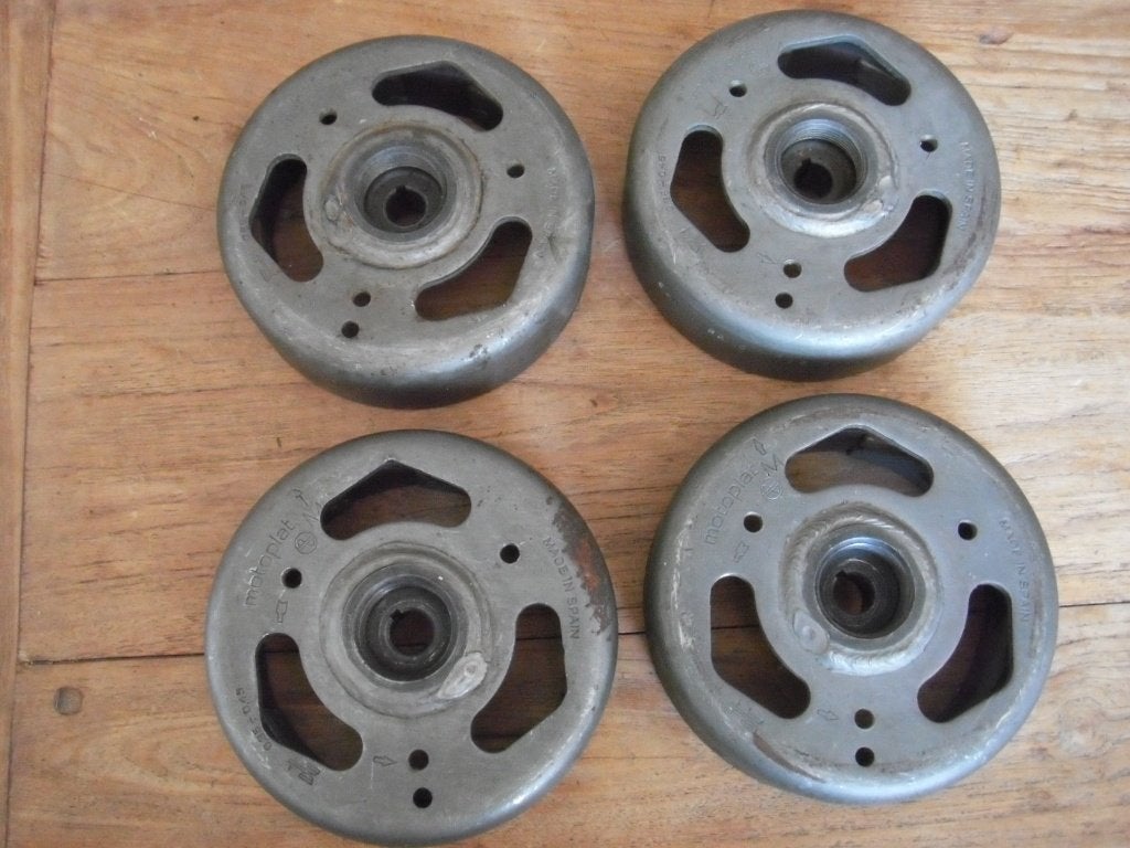 Div Motoplat vliegwielen, Ophalen of Verzenden, Gebruikt, Blok