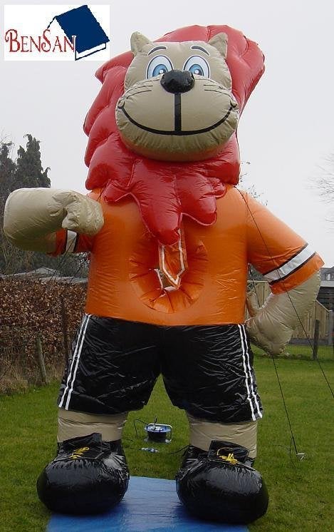 voetbal stropdas schieten leeuw spellen 4.0 mtr bensan enter, Ophalen, Zo goed als nieuw, Overige