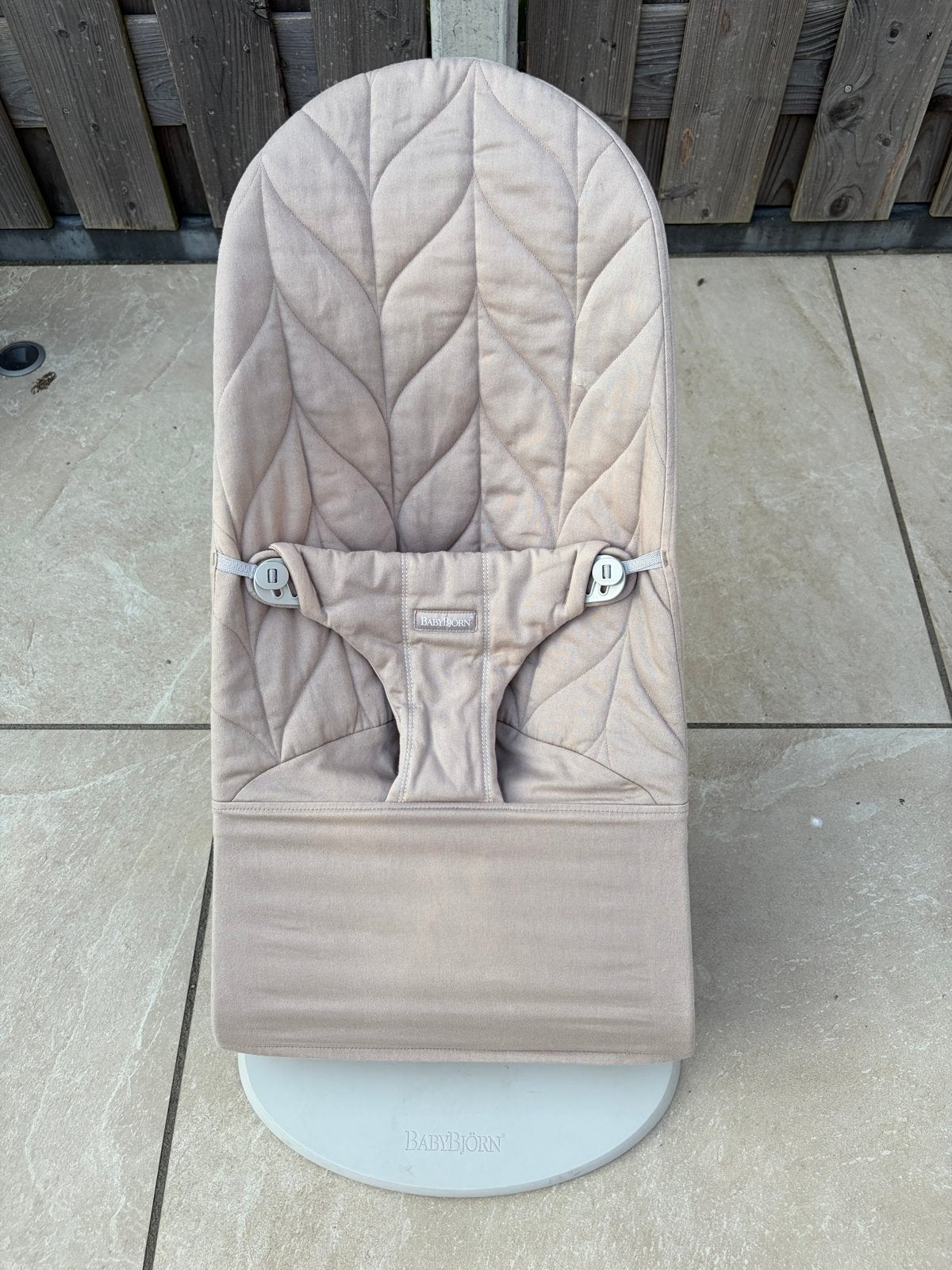 BabyBjörn Wipstoel Bliss - Beige, Gebruikt, Wipstoel, Met gordel(s) of riempje(s), Ophalen