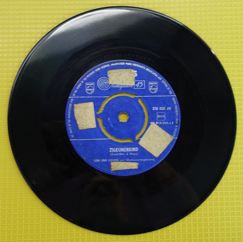 leni und ludwig - zigeunerkind, Cd's en Dvd's, Gebruikt, Wereldmuziek, 7 inch, Single