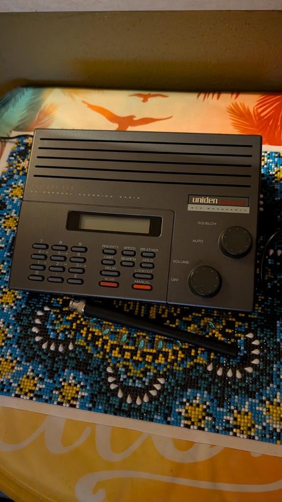 Uniden Bearcat BC-855XLT Desktopscanner - 50 Kanalen, Telecommunicatie, Scanners, Ophalen of Verzenden, Gebruikt