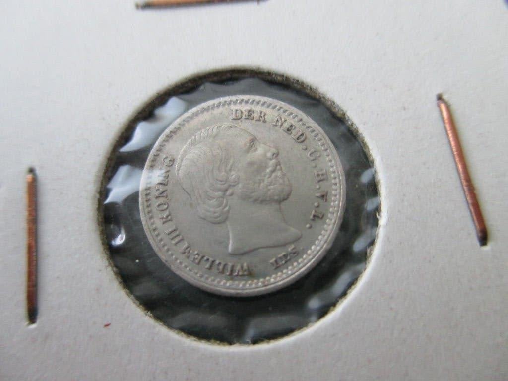 5 cent 1887, Postzegels en Munten, Munten | Nederland, Koning Willem III, Zilver, Ophalen of Verzenden, Losse munt
