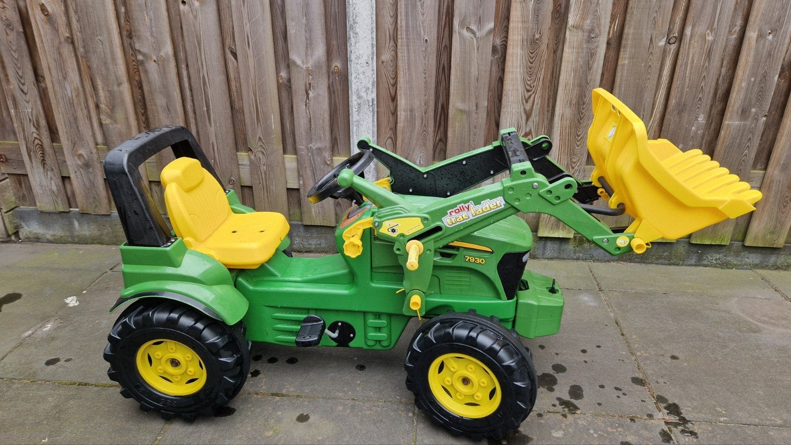 John Deere Traptractor met voorlader, Kinderen en Baby's, Speelgoed | Buiten | Voertuigen en Loopfietsen, Ophalen