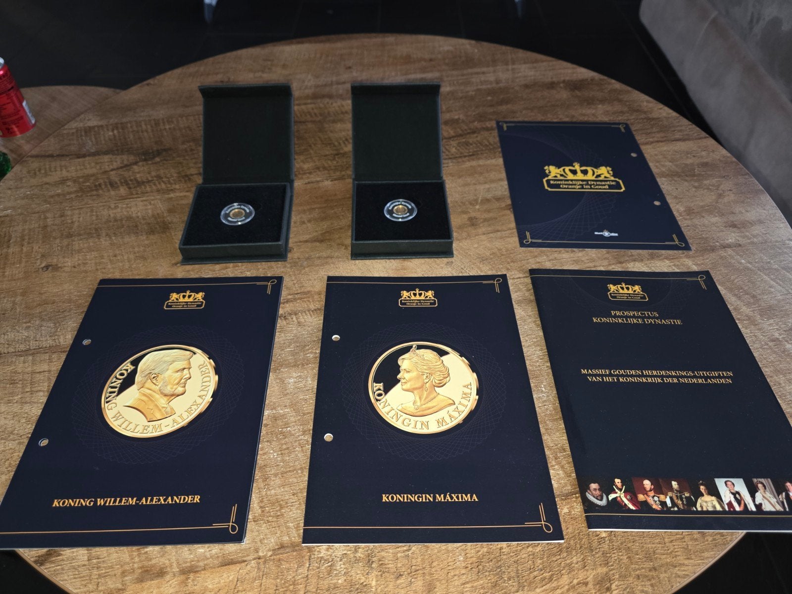 Koning Willem-Alexander & Koningin M dynastie goud, Ophalen of Verzenden