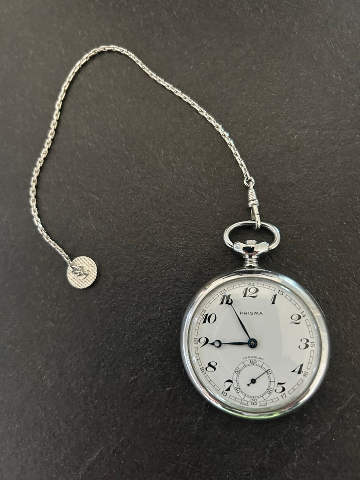 Prisma zakhorloge, Overige merken, Overige materialen, Zakhorloge, 1930 tot 1960