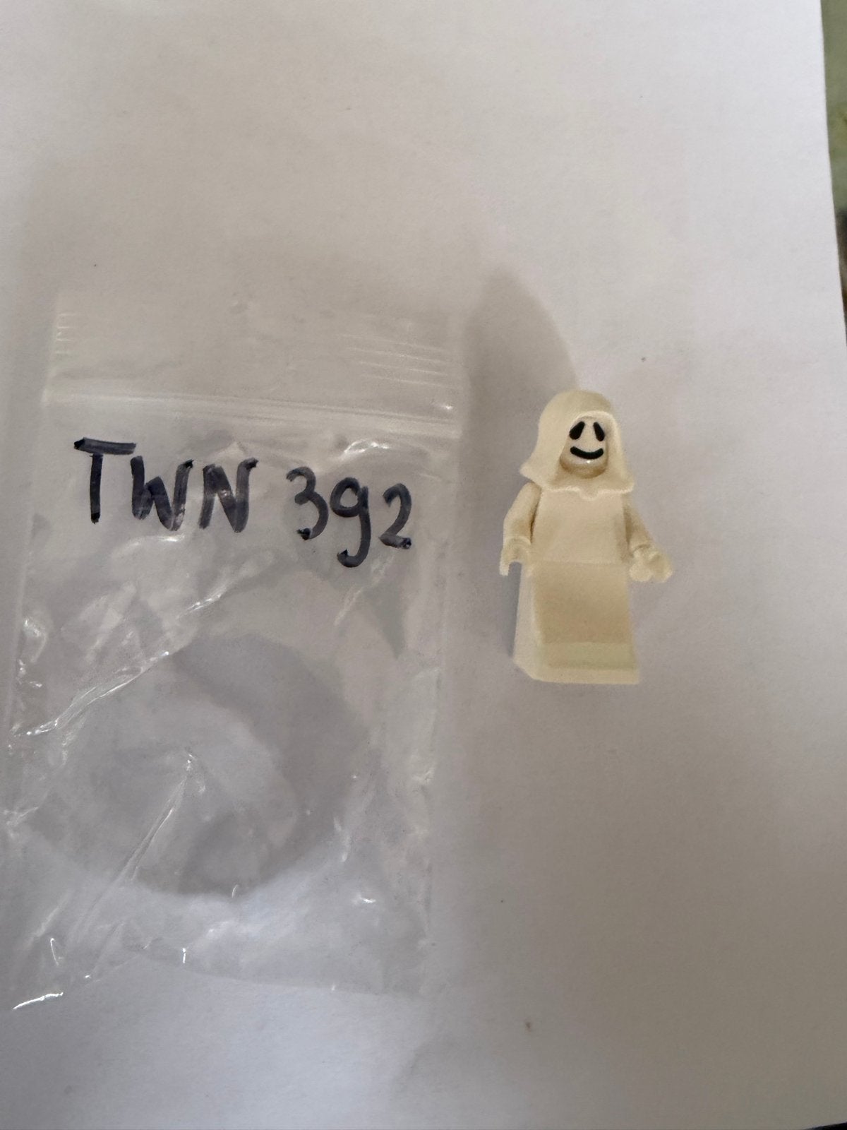 Lego Minifiguur TWN392 Geest (Glow in the Dark), Ophalen of Verzenden, Zo goed als nieuw